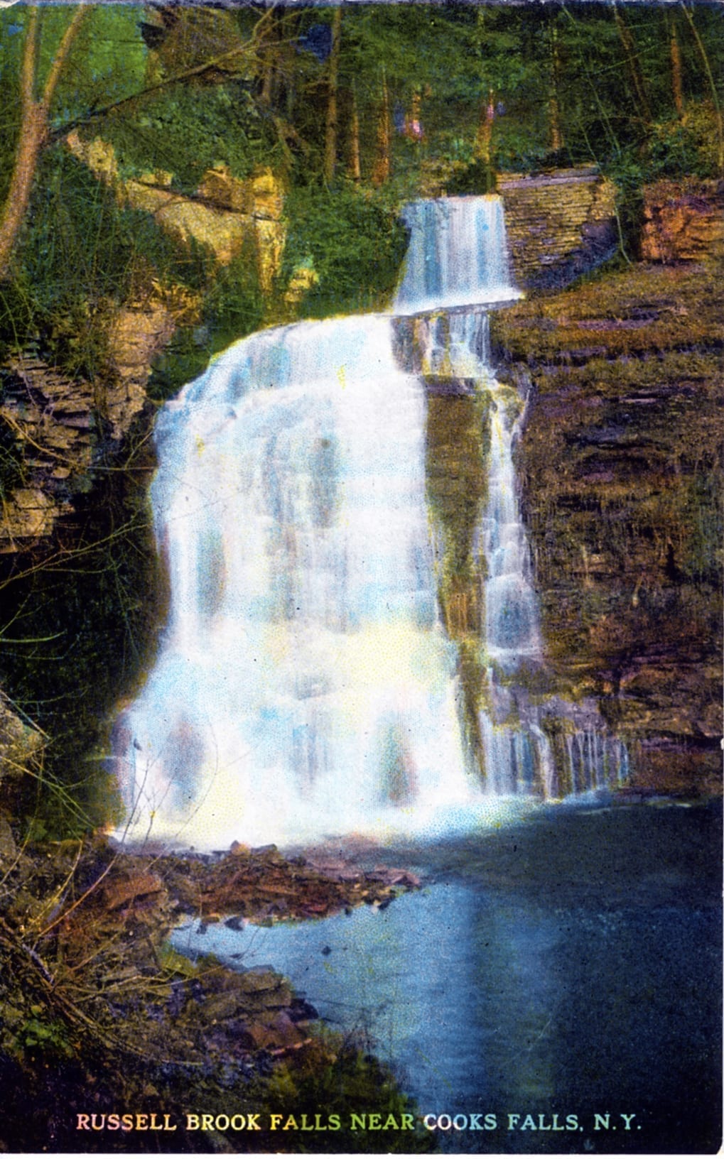 Russell Brook Falls Roscoe Dig The Falls