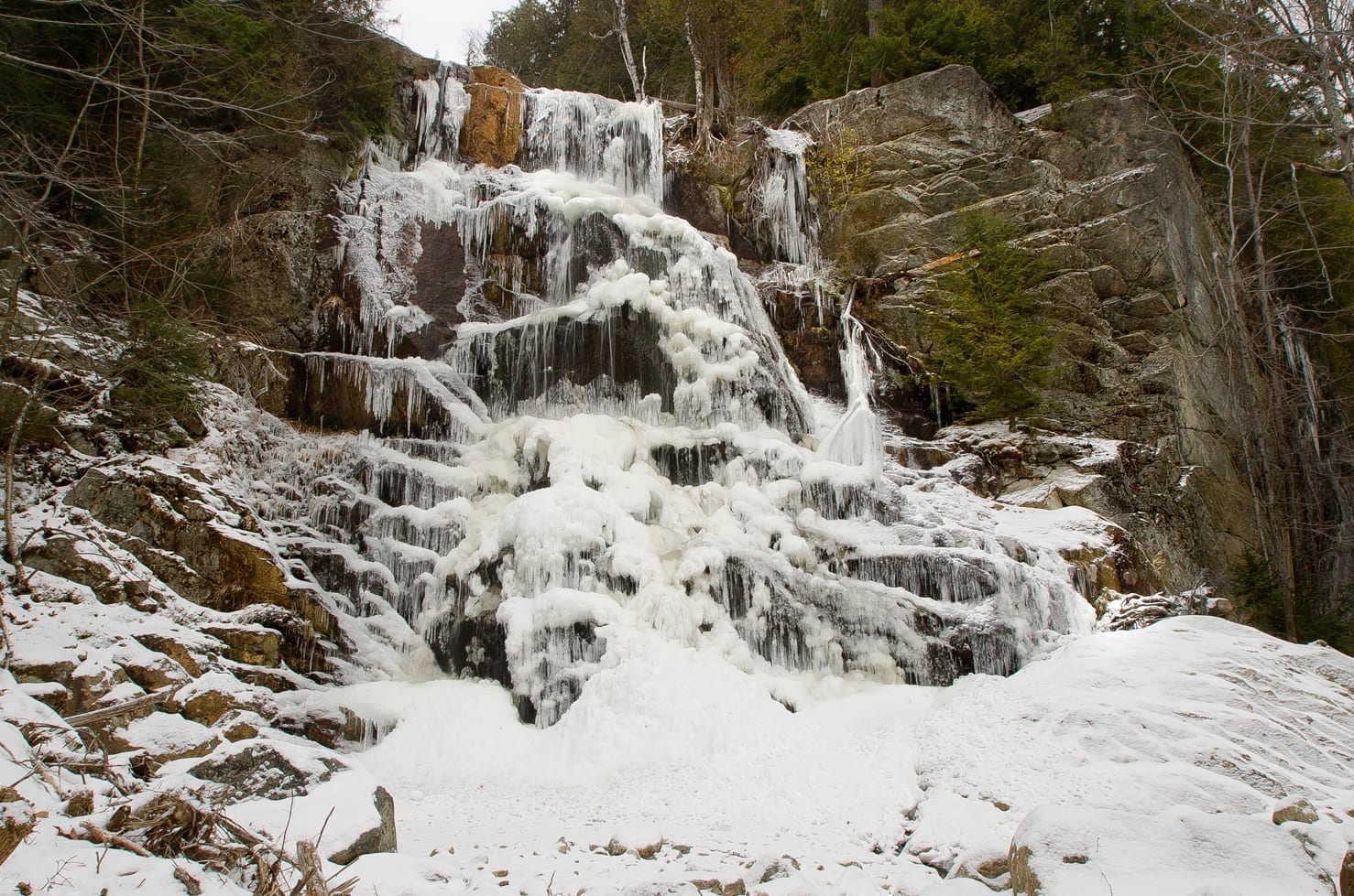 Beaver Meadow Falls Winter Dig The Falls