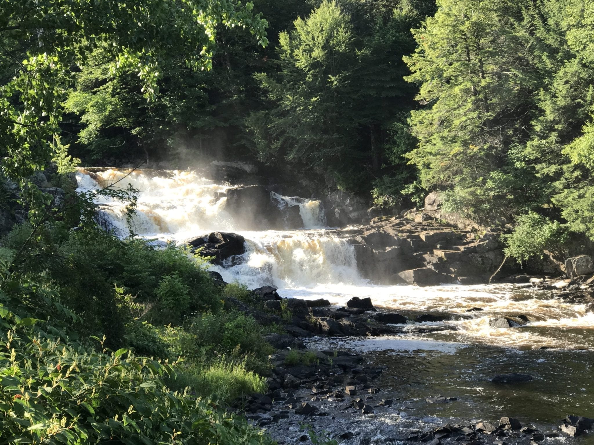 St. Regis Falls, Franklin County, New York  Dig The Falls