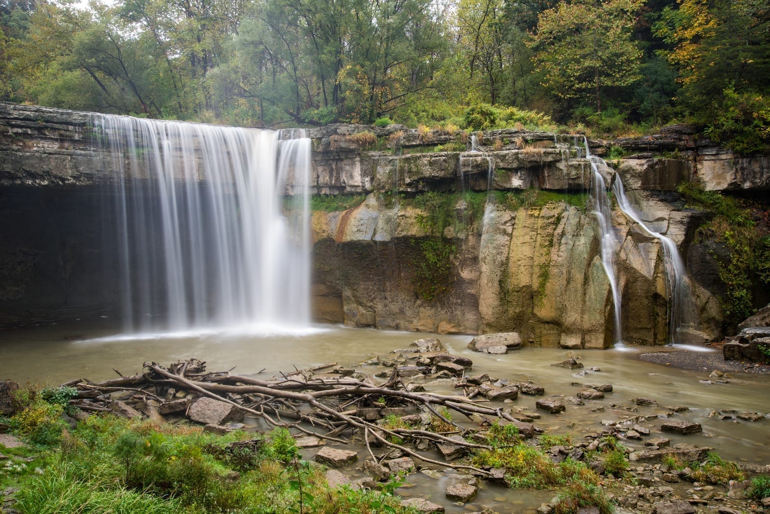 Ludlowville Falls Lansing, Tompkins Dig The Falls