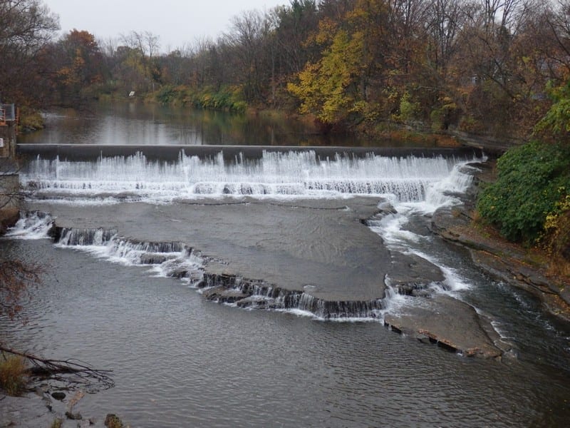 South Park Street, Adams (falls on) Sandy Creek, Jefferson County, New York Dig The Falls
