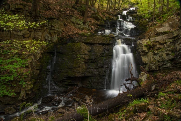 Snook Kill, Falls on Greenfield Center, Saratoga Dig The Falls