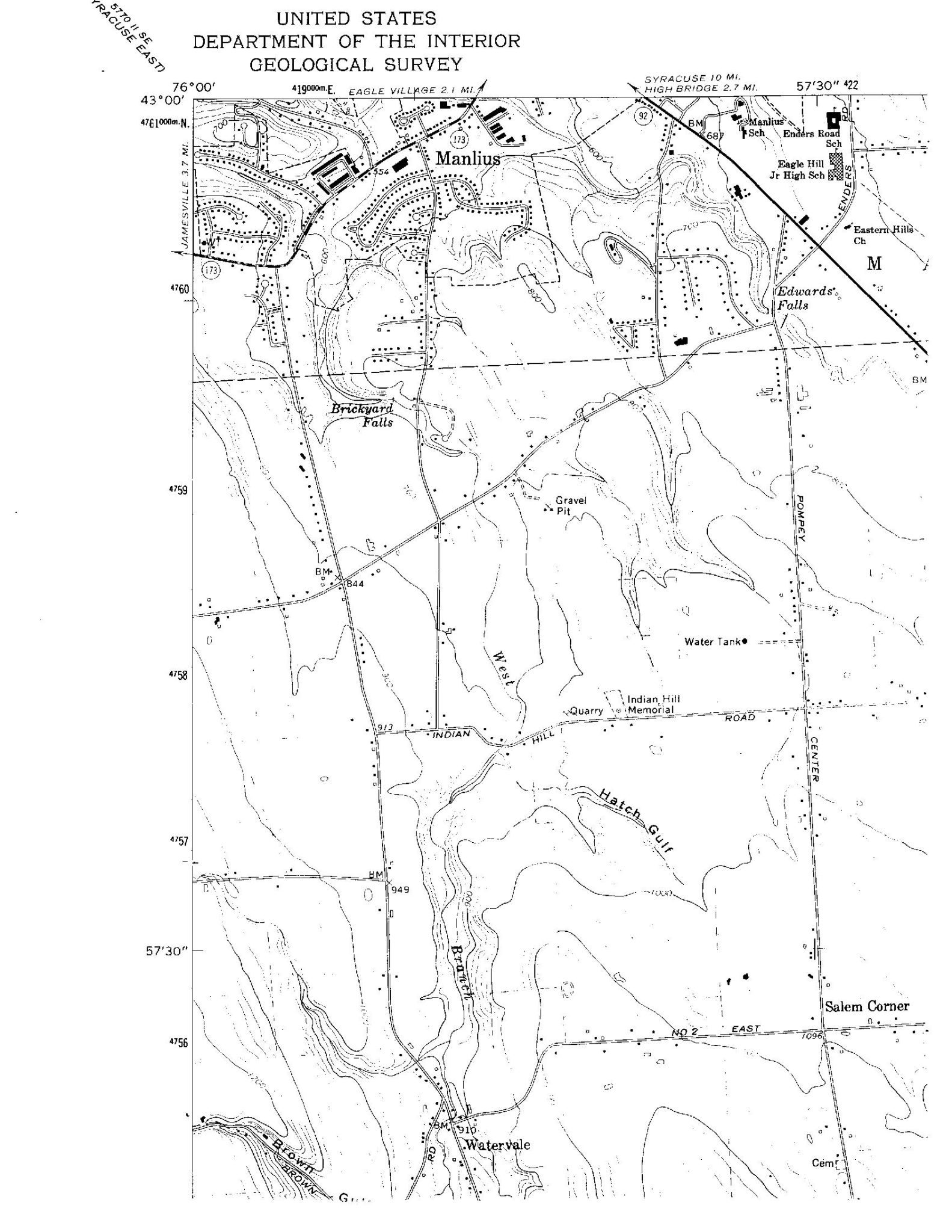 Brickyard falls manlius onondaga dig the falls