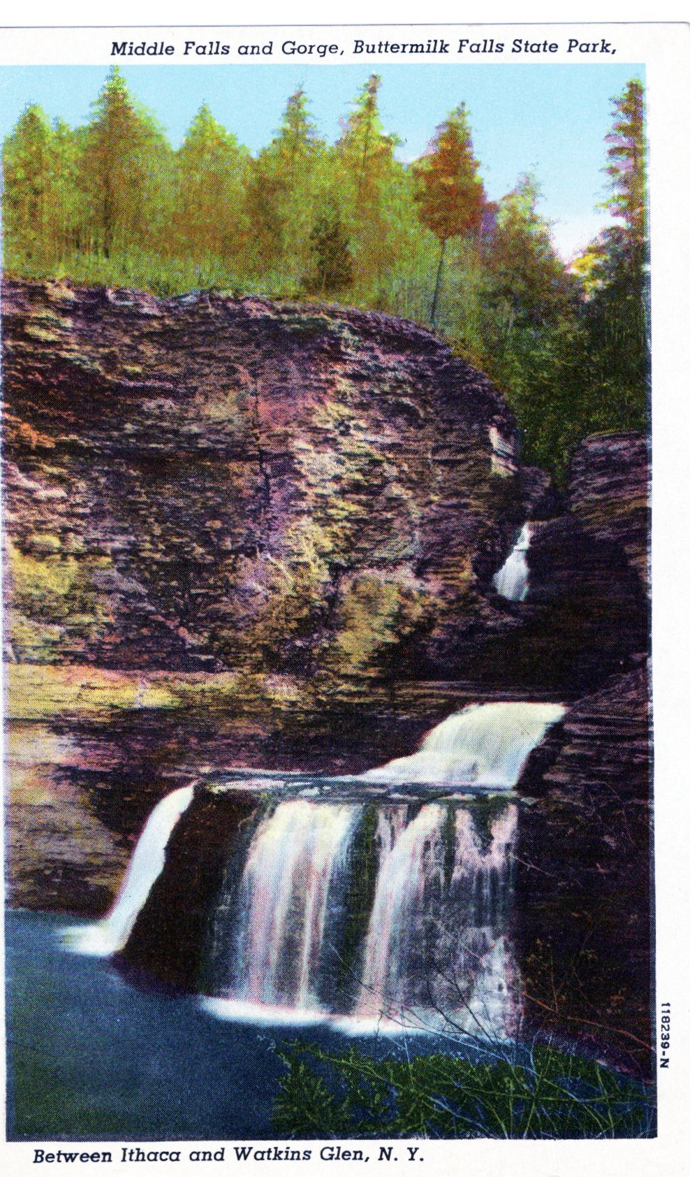 Buttermilk Falls, Upper - Ithaca, Tompkins | Dig The Falls