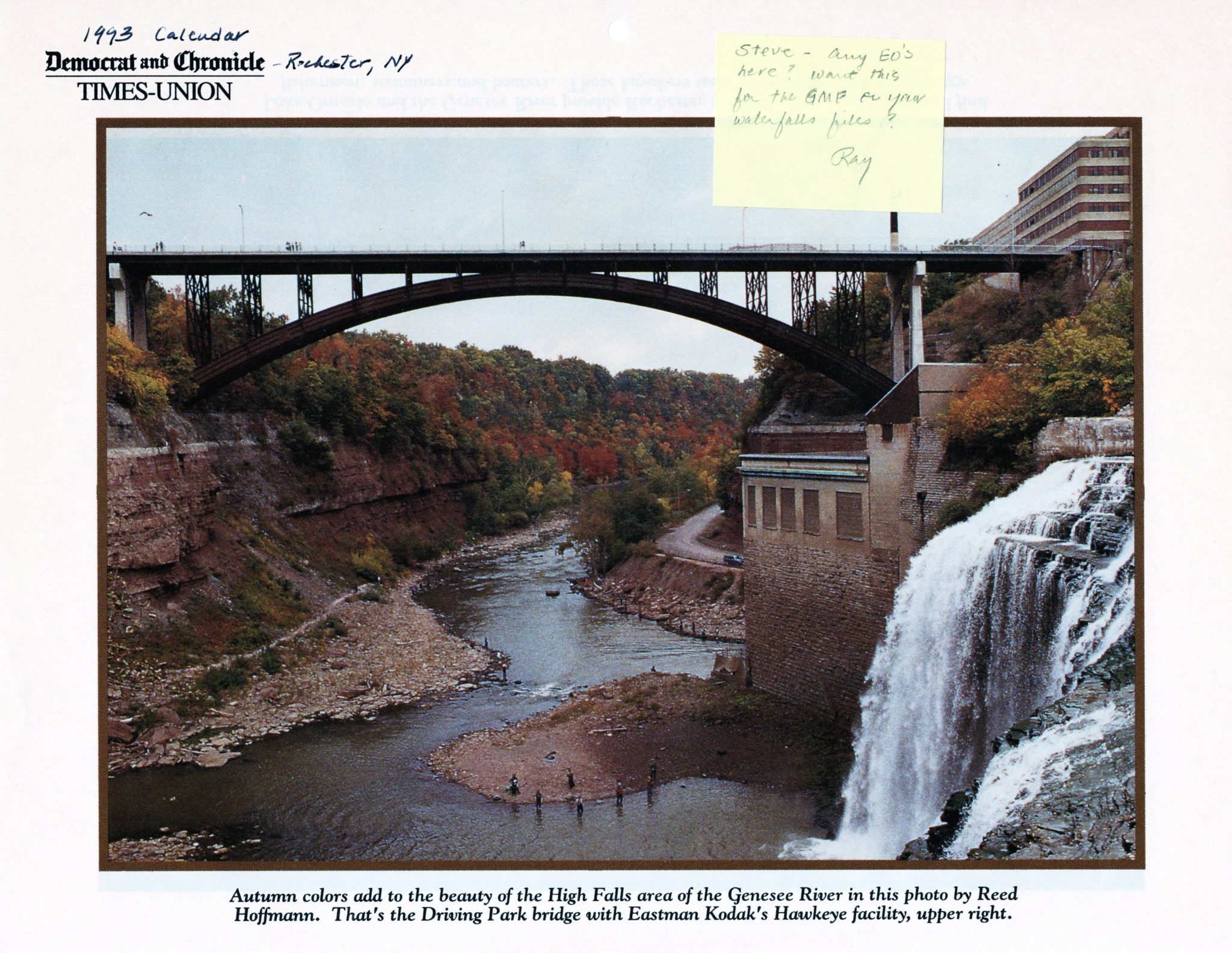 High Falls Of The Genesee River Rochester Monroe Dig The Falls