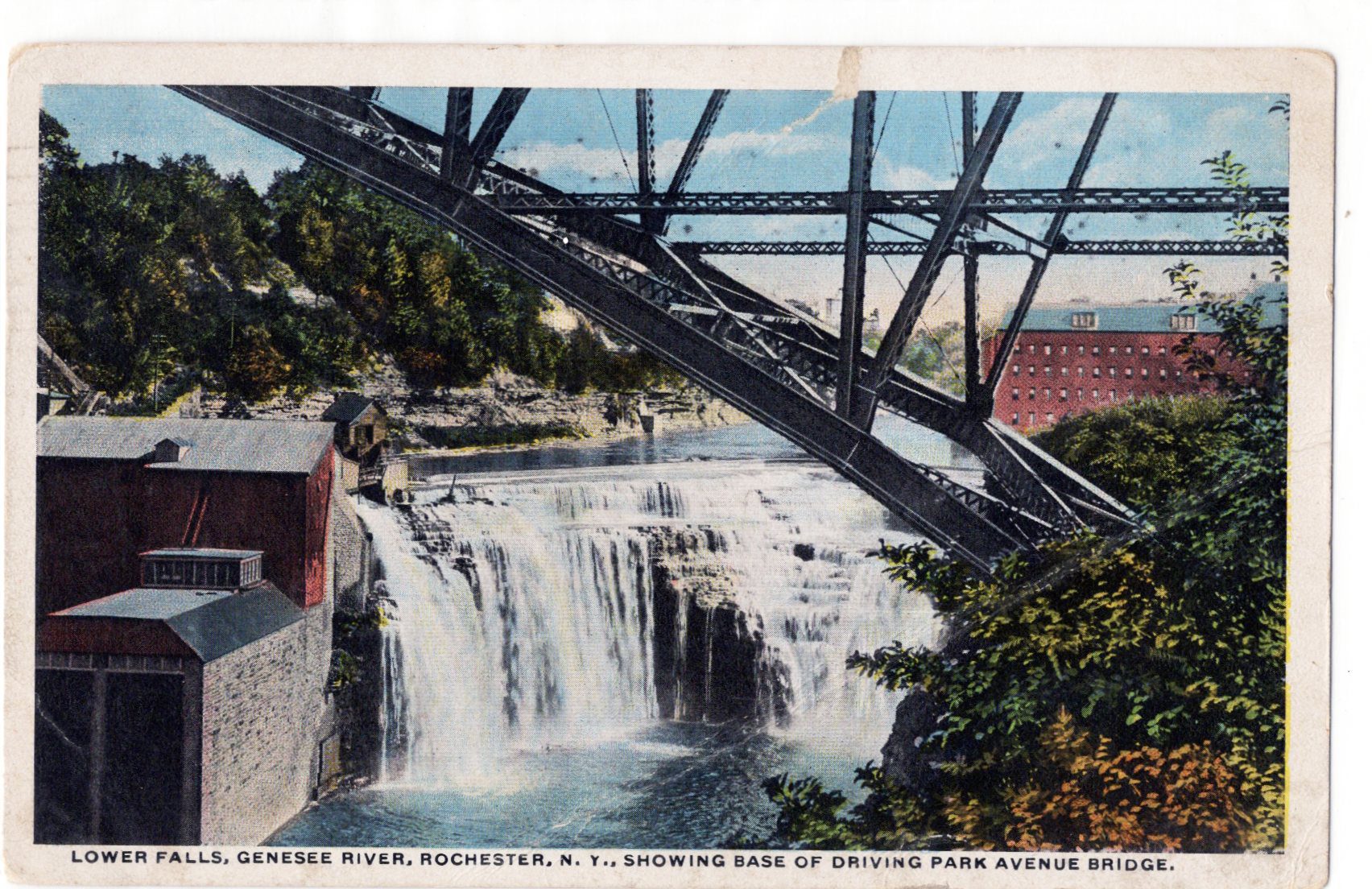 Lower Falls of the Genesee River - Rochester, Monroe | Dig The Falls